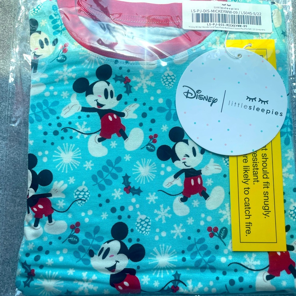 Little sleepies, two piece set. 12-18 months new !